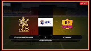 Wpl live Rcb Vs Up Warriorz Live streaming PS5 🔴