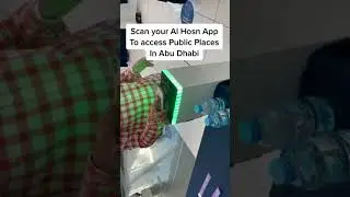 Abu Dhabi Need Alhosn App For Public Places #shorts