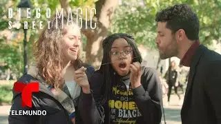 Diego Street Magic | You'll Be A Fan Of Diego Magic After These Card Tricks! | Telemundo English