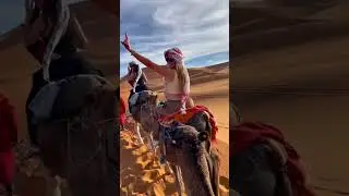 Discover the Magic of the Merzouga Desert #morocco #adventure #merzougadesert #travel #travellife