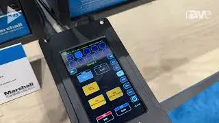 InfoComm 2025: Marshall Electronics Features RCP-PLUS Multi-Camera Touchscreen RCP Controller