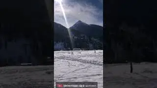 Snow Everywhere in Kumrat 🇵🇰❄️🏔️ | Green Hills & Blue Sky Magic | Explore Pakistan #Shorts #nature