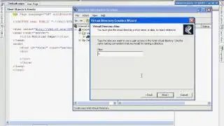 how to create virtual directory