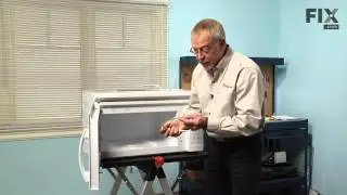 Whirlpool Microwave Repair &ndash; How to replace the Glass Cooking Tray