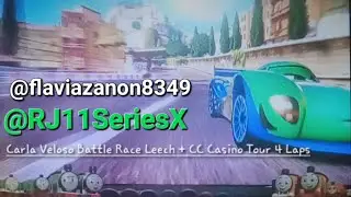Cars 2 The Video Game | Carla Veloso - Battle Race (Leech + CC) | Casino Tour 4 Laps