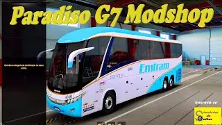 ✅Paradiso G7 1200 -Mercedes  (MODSHOP) 🔧Detalhes do &ocirc;nibus 🚌 [ETS2 1.40]