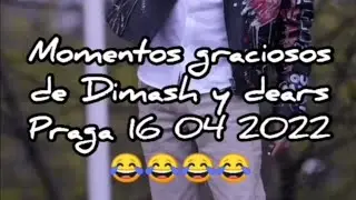 😳😂Momentos graciosos y especiales de Dimash y Dears en Praga 16.04.2022 😂😂😂 #dimashqudaibergen
