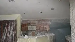 Popcorn Removal, Knockdown Texture and Paint - Before/After Video