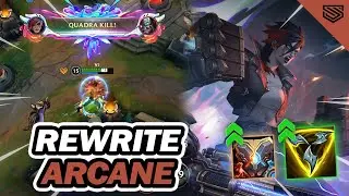 REWRITE ARCANE AND COUNTER WARWICK 🔥 Vi Wild Rift Gameplay