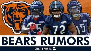 Could Kiran Amegadjie Get CUT? Is Kyle Monangai RB2? Rome Odunze WR1? | Chicago Bears Rumors