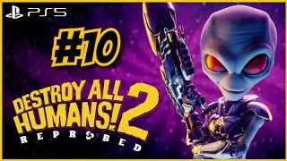 Destroy All Humans! 2 Ps5 - Cap&iacute;tulo 10 // El Buque de Guerra de los Blisk (Espa&ntilde;ol)