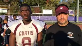 Curtis defeats Tottenville in football, 6-0