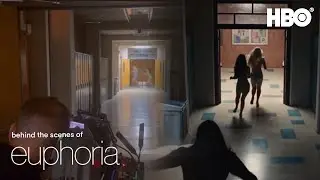 Euphoria S2E08 - Maddy + Cassie Fight (Behind The Scenes)