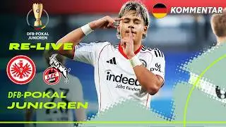 LIVE 🔴 Eintracht Frankfurt vs 1. FC K&ouml;ln | U 19 DFB-Pokal Junioren &ndash; Viertelfinale
