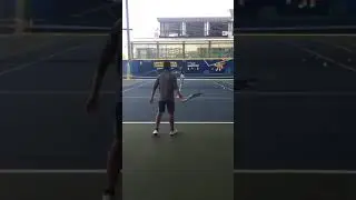 Volley drills with Lloyd Harris #ATP 98