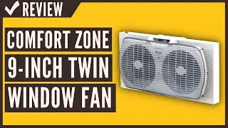Обзор 9-дюймового двухконтурного вентилятора Comfort Zone CZ319WT