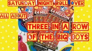 Saturday Night Roll Over, 3 In A Row Of The &pound;4 million red big boy💰💰