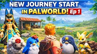 PALWORLD EP 1 | New Journey Begins 🔥Pal Pakde & Work Assign 😱 (Hindi Gameplay)