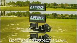 Megatron LED Digital Mobile Billboard Truck Massive
