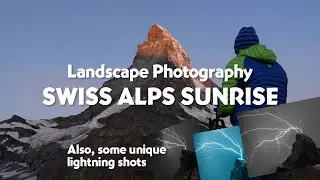Landscape Photography - Sunrise under the Matterhorn