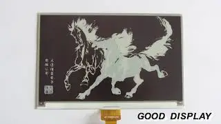 7.5 inch color higher resolution red large e-paper display e-ink screen module