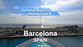 Barcelona port Spain | Terminal Maritima Internacional B | ship&acute;s manoeuvre | Seafarers