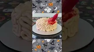 Halloween cake tutorial.   #halloweencake #fondantcake #caketutorial #pastelhalloween #pastel
