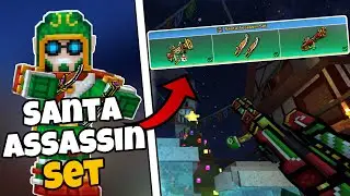 [NEW] Santa Assassin Set! Review  (Pixel Gun 3D)