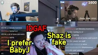 CODEY Reacts to BabyJ & ShahZaM BEEF 😂