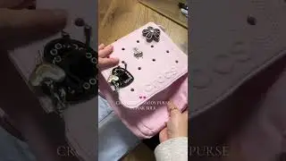 😭 the cutest crocs crossbody purse #crocs #crossbodybag #purse #pinkaesthetic #giftideasforher
