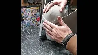 My one day build of the iconic Wolverine mask. handmade in EVA Foam.