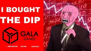 Was Gala HACKED? I took this OPPORTUNITY to buy the dip!