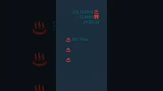 Combo Goldverse 29-30/08♨️||#goldverse #combogoldverse #goldversebounty #goldverseg&uuml;nl&uuml;kkombo