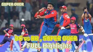 DELHI CAPITALS VS RAJASTHAN ROYALS // SUPER OVER // Full HIGHLIGHTS // DC vs RR SUPER OVER