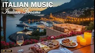 Sunny Morning in Italy 🎶 Romantic Mediterranean Guitar Music & Peaceful Scenery 4K