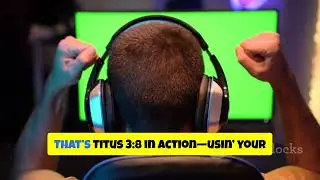 🎮🔥Level Up Your Life: Titus for 2025 (Bible Wisdom for Gamers) #Jesus #Truth #news #Titus #gaming
