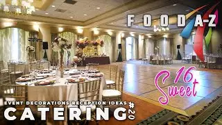 Event reception decoration ideas #020 Sweet 16