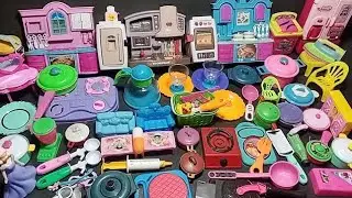 4 minutes satisfying with unboxing cute mini kitchen playsets | Asmr toys