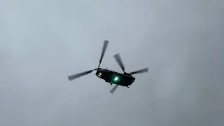 “I can hear a chinook” turned into “OH MY GOD”