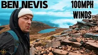 BEN NEVIS SOLO HIKE  !!WEATHER WARNING!! THINGS TURN UGLY         UK'S LARGEST MOUNTAIN