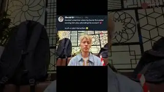 hanbin reaction when he found the waiter serving him attending his concert💖✨ #hanbin #bi #id #kpop
