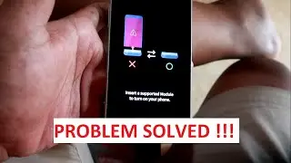 FIX !! LG G5 INSERT A SUPPORTED MODULE TO TURN ON YOUR PHONE ( FIX PROBLEM )