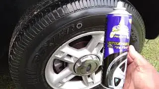 WalMart untouchable tire shine best way to use this shinest on the planet