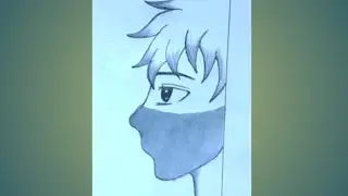 How to Draw Anime Boy with Mask | anime art (@AARTisHEART) #anime #art 