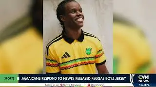 Jamaicans React to Newly Released Reggae Boyz Jersey  | Sports | @CVMTVNews