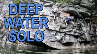 CLIMBING at BECKET QUARRY in Massachusetts