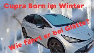 Cupra Born bei Glätte! Heckantrieb gefährlich? #elektroauto #automobile #cupra #born #straßenglätte