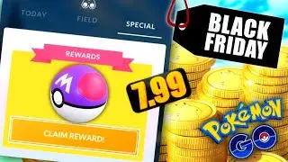 *MASTER BALL PAID TASKS* WORTH $7.99 & Black Friday Web Store deals in Pokemon GO