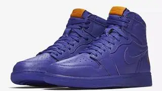 AIR JORDAN 1 &ldquo;GATORADE&rdquo; RUSH VIOLET & ORANGE PEEL