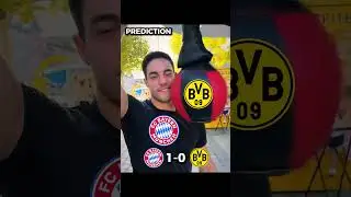 Bayern vs BVB Prediction💯 #football #soccer#shorts